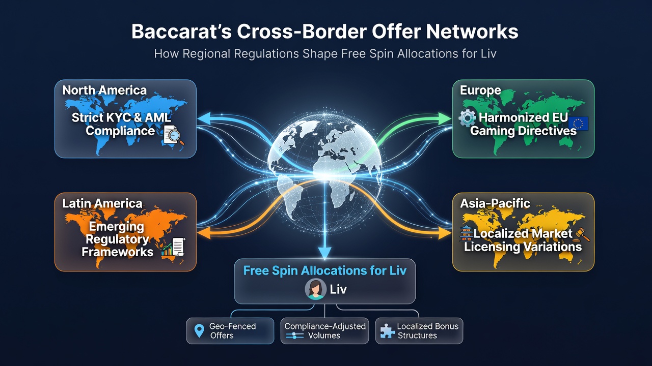 Live baccarat participants on mobile apps receiving region-specific free spin offers