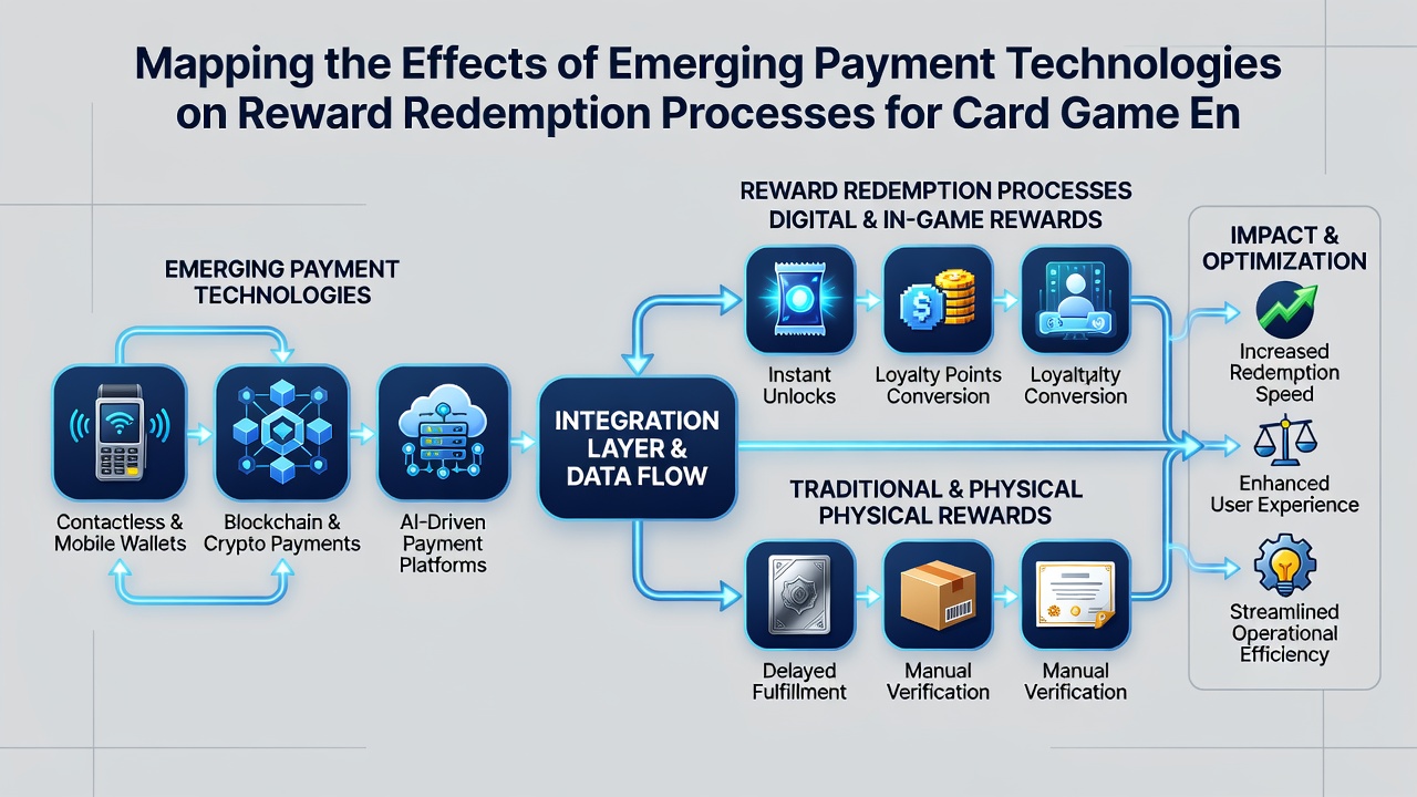 Close-up view of reward redemption interface showing payment confirmation on a tablet during live card game session