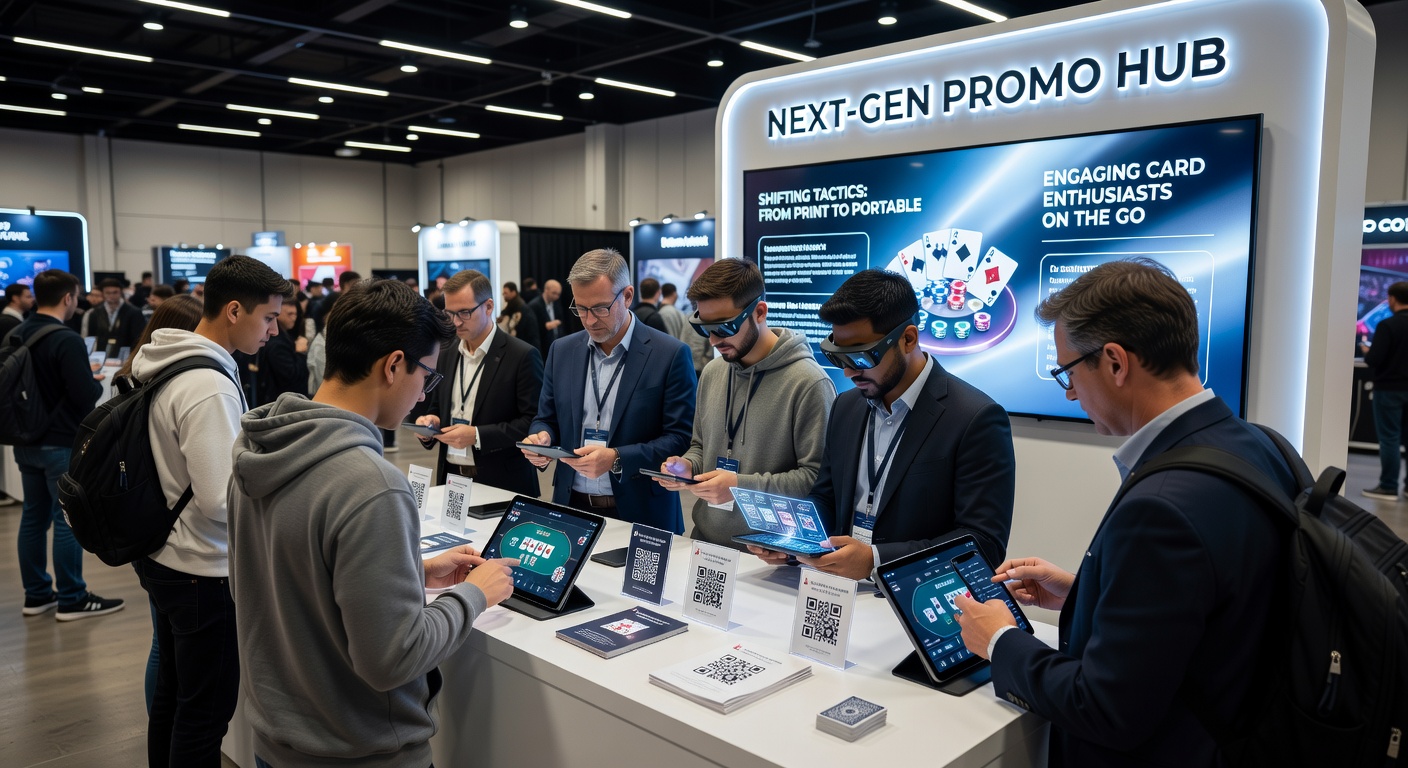 Card players engaging with mobile promotions during high-traffic casino hours