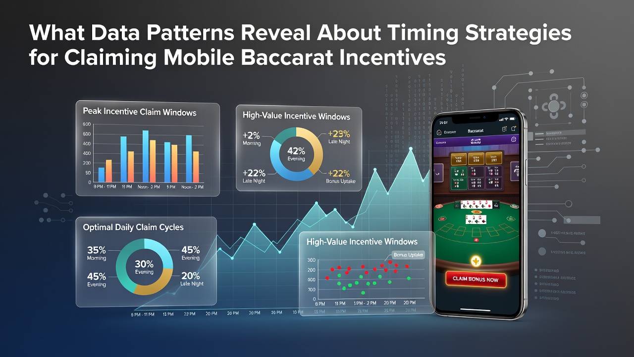 Graph illustrating device transition effects on baccarat incentive timing across regions